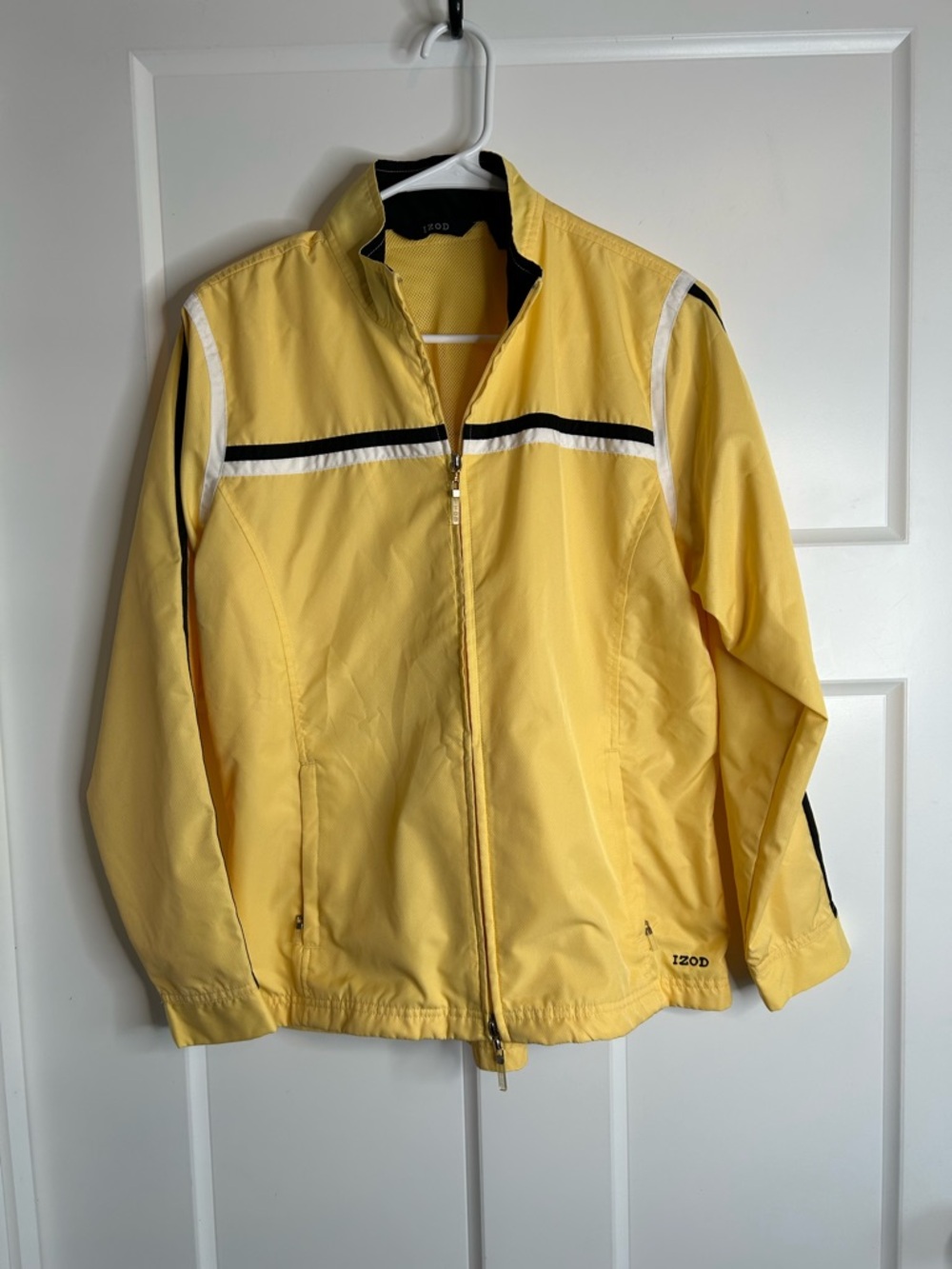 Izod Women’s Medium Full Zip Light Jacket Golf Outdoors 6321